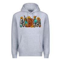 Heather Grey mom cow Premium Hoodie - Zillion Design Studio