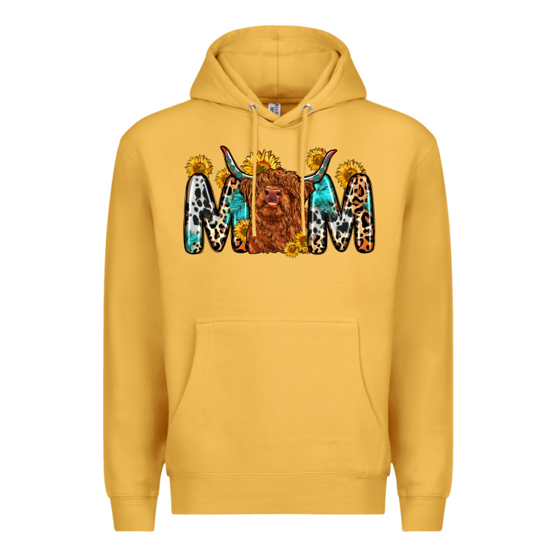 Mom Cow Premium Hoodie by Zillion Design Studio | Teevron