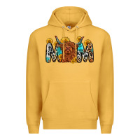Mustard mom cow Premium Hoodie - Zillion Design Studio