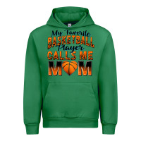 Emerald my favorite basketball player calls me mom Urban Hoodie - Zillion Design Studio