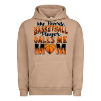 Pigment Burro my favorite basketball player calls me mom Urban Hoodie - Zillion Design Studio