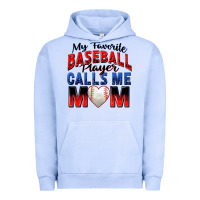 Pigment Grape Ice my favorite baseball player calls me mom Urban Hoodie - Zillion Design Studio