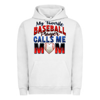 Pigment Lunar Rock my favorite baseball player calls me mom Urban Hoodie - Zillion Design Studio