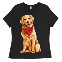 Golden Retriever Ladies Tee | Teevron