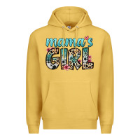 Antique Gold mama s girl Premium Hoodie - Zillion Design Studio