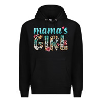 Black mama s girl Premium Hoodie - Zillion Design Studio
