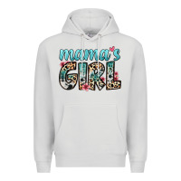 Dove Grey mama s girl Premium Hoodie - Zillion Design Studio