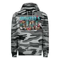 Slate Camo mama s girl Premium Hoodie - Zillion Design Studio
