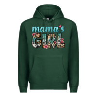Sports Green mama s girl Premium Hoodie - Zillion Design Studio