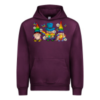 Mauve Wine pride gnomies Urban Hoodie - texasbilliewilder