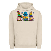 Pigment French Oak pride gnomies Urban Hoodie - texasbilliewilder