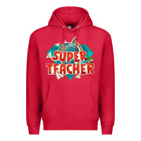 Cardinal super teacher Premium Hoodie - texasbilliewilder