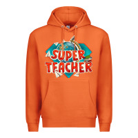 Carrot super teacher Premium Hoodie - texasbilliewilder