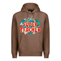 Chestnut super teacher Premium Hoodie - texasbilliewilder