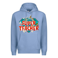Colony Blue super teacher Premium Hoodie - texasbilliewilder