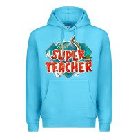 Ocean Blue super teacher Premium Hoodie - texasbilliewilder