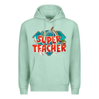 Seafoam super teacher Premium Hoodie - texasbilliewilder