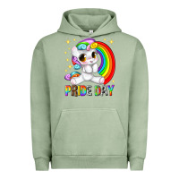 Pigment Oil Green pride day Urban Hoodie - texasbilliewilder