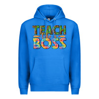 True Royal teach like a boss Premium Hoodie - texasbilliewilder