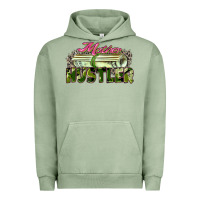 Pigment Oil Green mother hustler Urban Hoodie - Zillion Design Studio