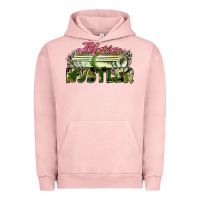 Pigment Salmon mother hustler Urban Hoodie - Zillion Design Studio