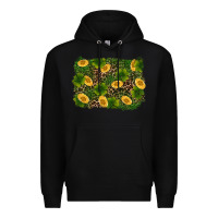 Black st patricks day background Premium Hoodie - RanaPortraitStore