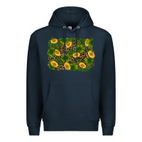Navy st patricks day background Premium Hoodie - RanaPortraitStore