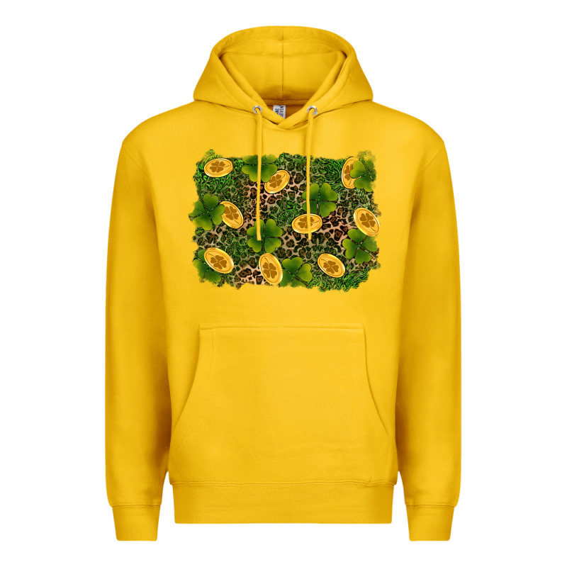 St Patricks Day Background Premium Hoodie by RanaPortraitStore | Teevron