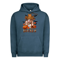 Pigment Midnight Navy Boohaw Heifer Urban Hoodie - RanaPortraitStore