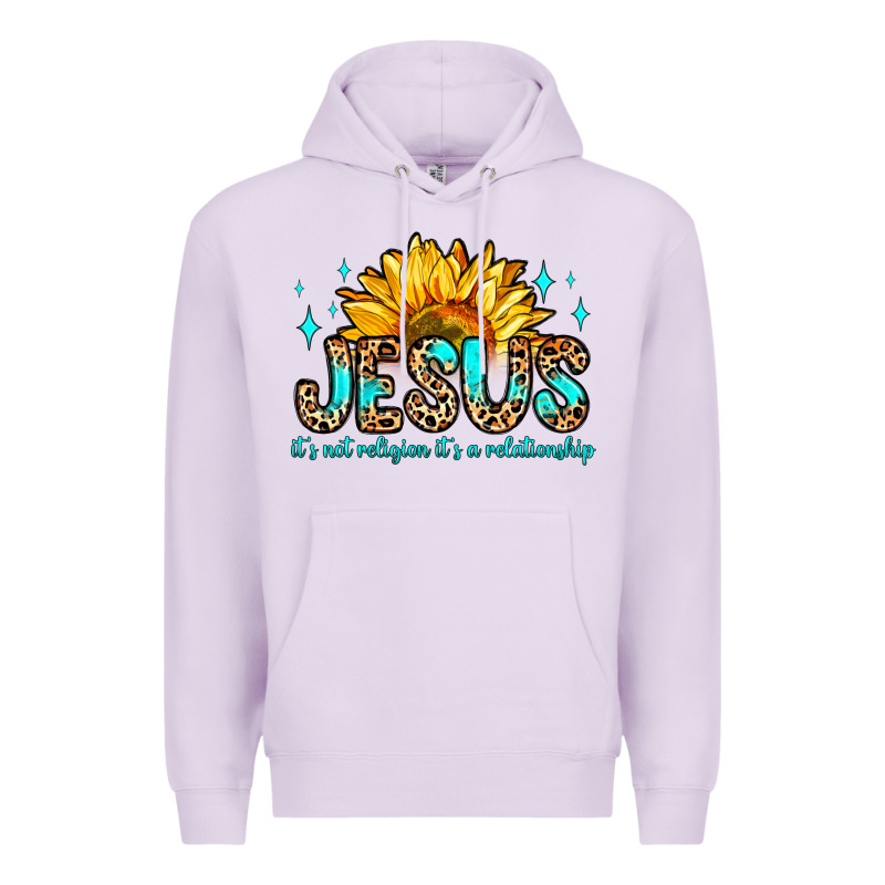 Jesus It S Not Religion It S A Relationship Premium Hoodie by Zillion Design Studio | Teevron