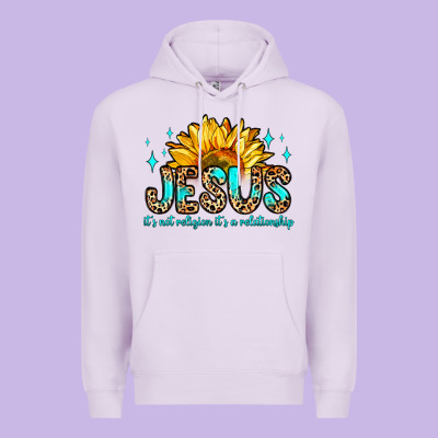 Jesus It S Not Religion It S A Relationship Premium Hoodie Designed By Zillion Design Studio