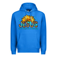 True Royal jesus it s not religion it s a relationship Premium Hoodie - Zillion Design Studio