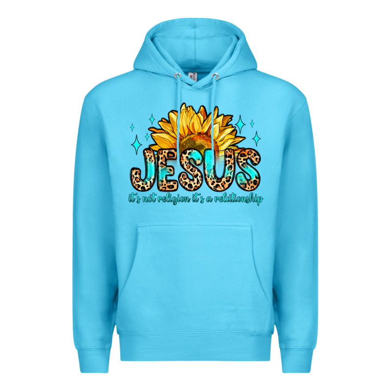Jesus It S Not Religion It S A Relationship Premium Hoodie by Zillion Design Studio | Teevron