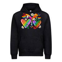 Black pride hearts Urban Hoodie - texasbilliewilder