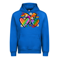 Cobalt pride hearts Urban Hoodie - texasbilliewilder