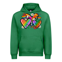 Emerald pride hearts Urban Hoodie - texasbilliewilder