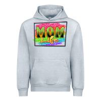 Heather Grey mom life Urban Hoodie - Zillion Design Studio