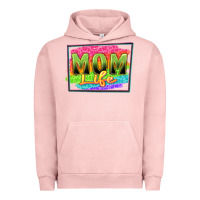 Pigment Salmon mom life Urban Hoodie - Zillion Design Studio