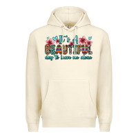 Sandshell it s a beautiful day to leave me alone Premium Hoodie - Zillion Design Studio