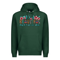 Sports Green it s a beautiful day to leave me alone Premium Hoodie - Zillion Design Studio