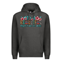 Charcoal Heather it s a beautiful day to leave me alone Premium Hoodie - Zillion Design Studio