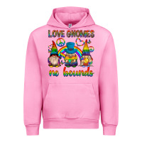 Fuchsia Pink pride gnomies Urban Hoodie - texasbilliewilder