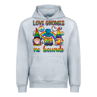 Heather Grey pride gnomies Urban Hoodie - texasbilliewilder