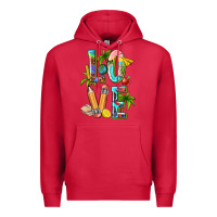 Cardinal summer love teacher Premium Hoodie - texasbilliewilder