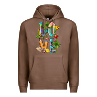 Chestnut summer love teacher Premium Hoodie - texasbilliewilder