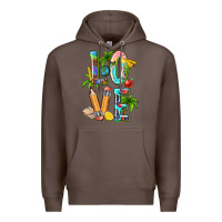 Coffee summer love teacher Premium Hoodie - texasbilliewilder