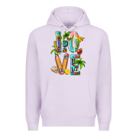 Lilac summer love teacher Premium Hoodie - texasbilliewilder