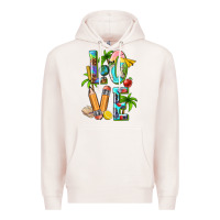 Pale Pink summer love teacher Premium Hoodie - texasbilliewilder