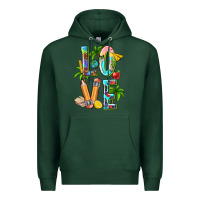 Sports Green summer love teacher Premium Hoodie - texasbilliewilder