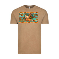 Vintage Coffee Fall coop animals pumpkin Vintage Tee - Artiststas